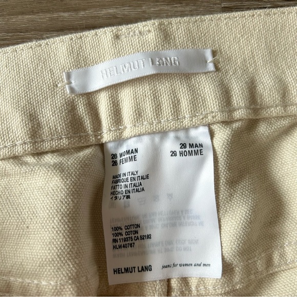 Helmut Lang Double-Front Work Pant (Unisex) - Picture 6 of 10